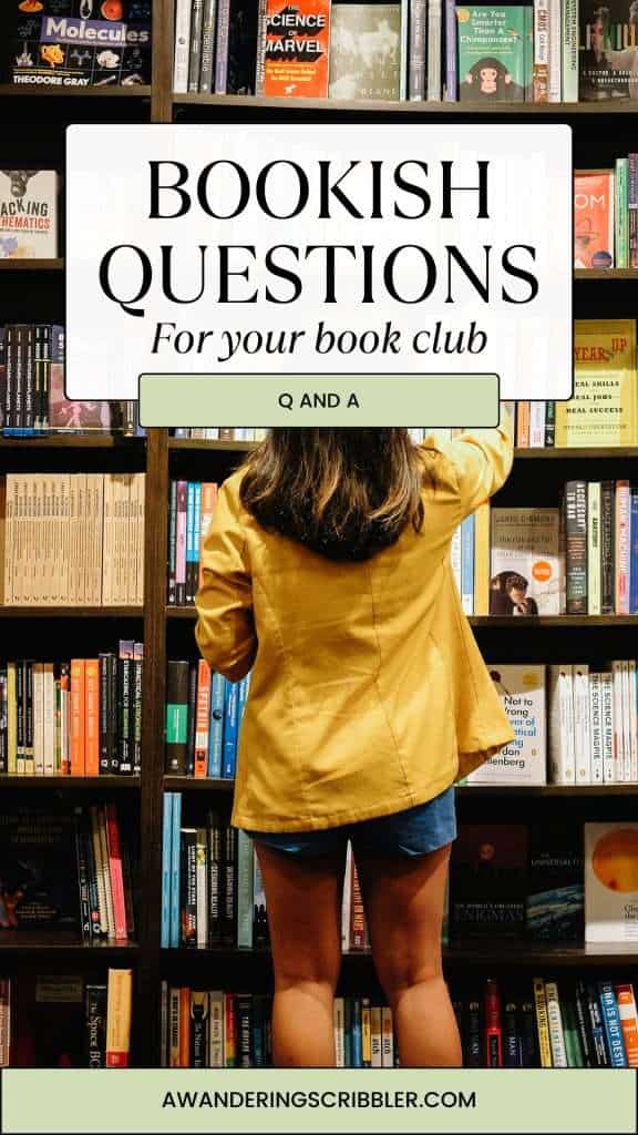 Bookish questions